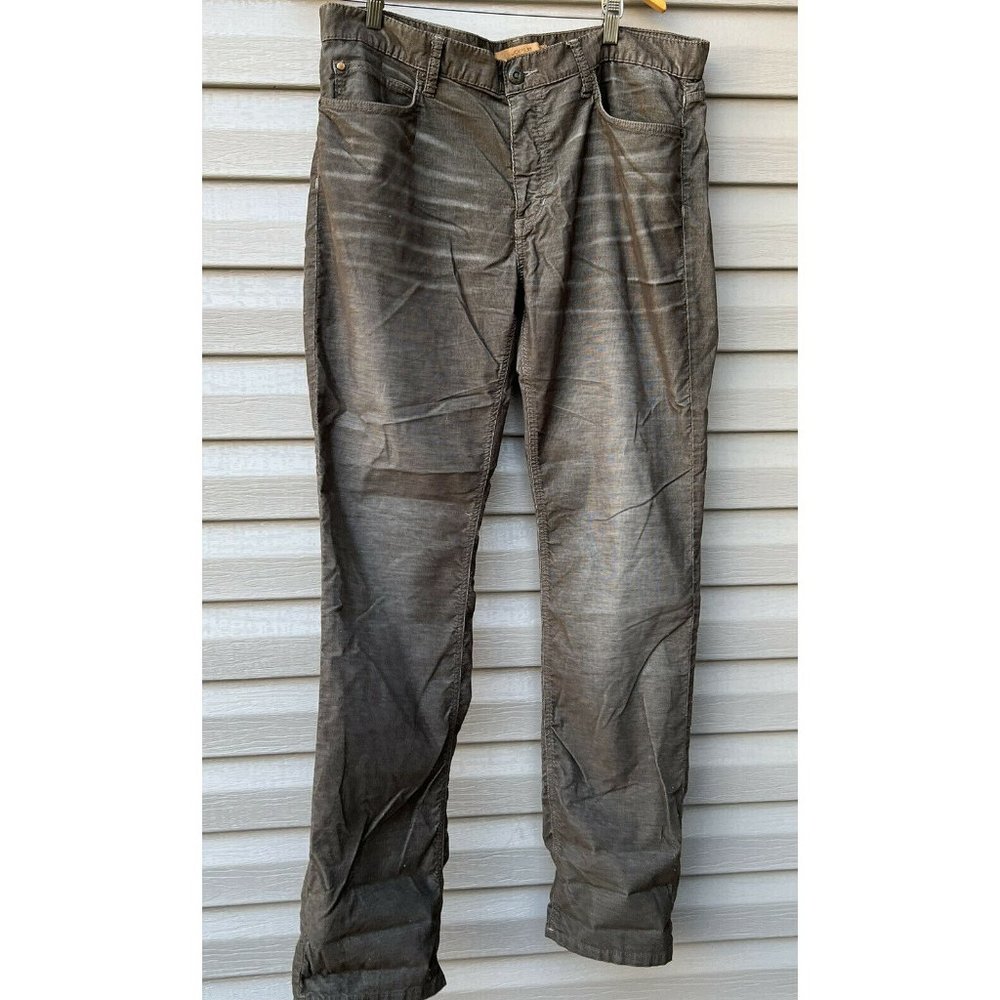 JOES JEANS the brixton 5 pkt corduroy Tan/ Grayish pants straight narrow 36x34